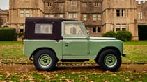 Everrati's Land Rover Series IIA side view