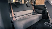Honda e interior rear seats