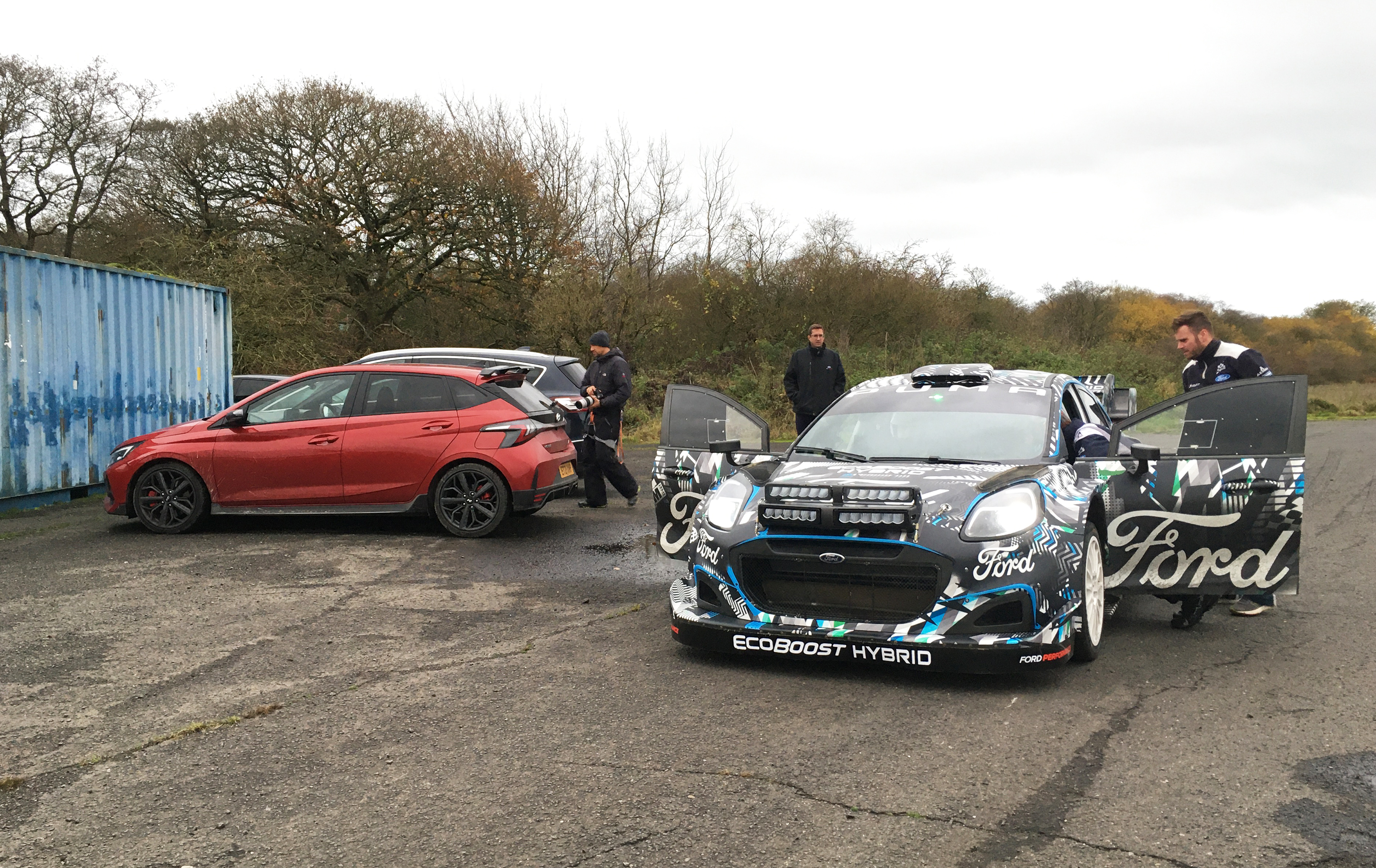 Hyundai i20N and M-Sport Puma WRC