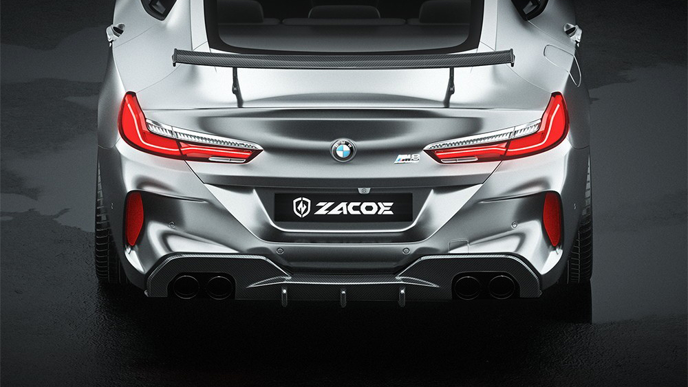 BMW M8 Gran Coupe Zacoe Top Gear