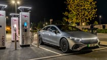 Mercedes-Benz EQS charging