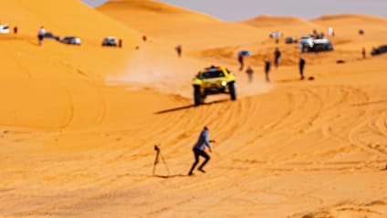 Spectating at the Dakar