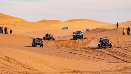 Spectating at the Dakar