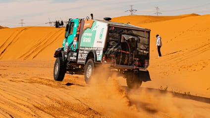 Spectating at the Dakar