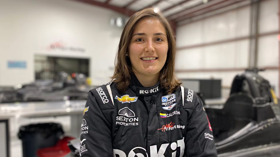 Tatiana Calderon IndyCar driver