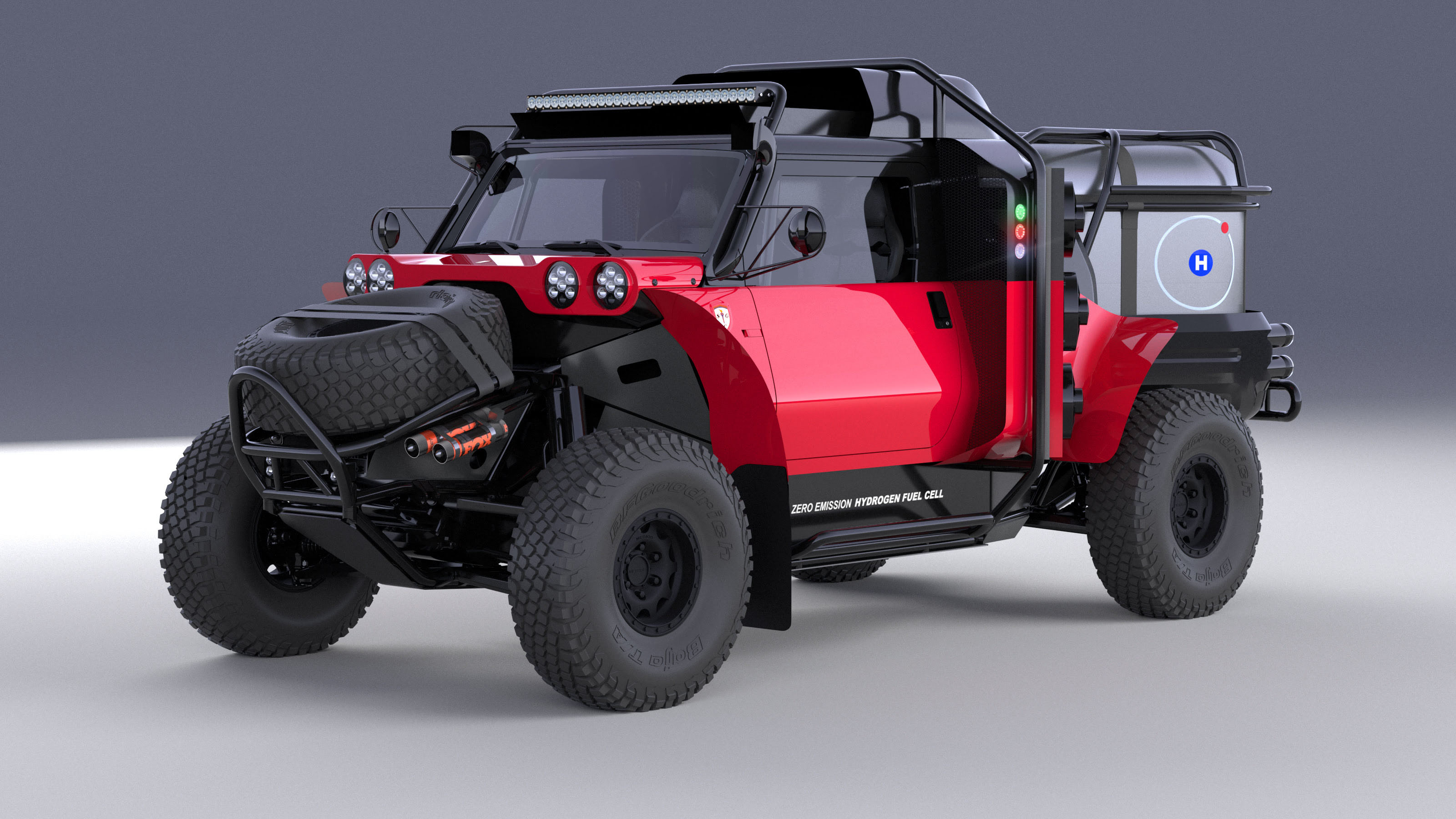 SCG hydrogen Baja Boot