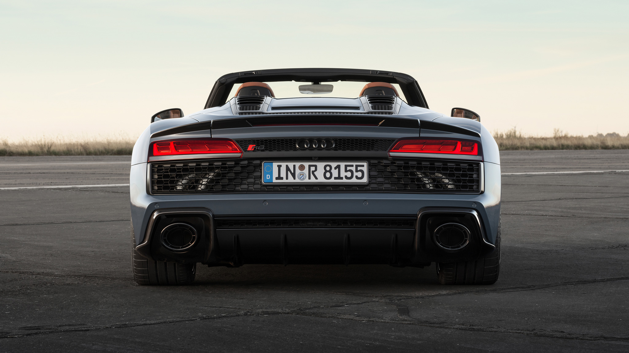 Audi R8 Spyder rear