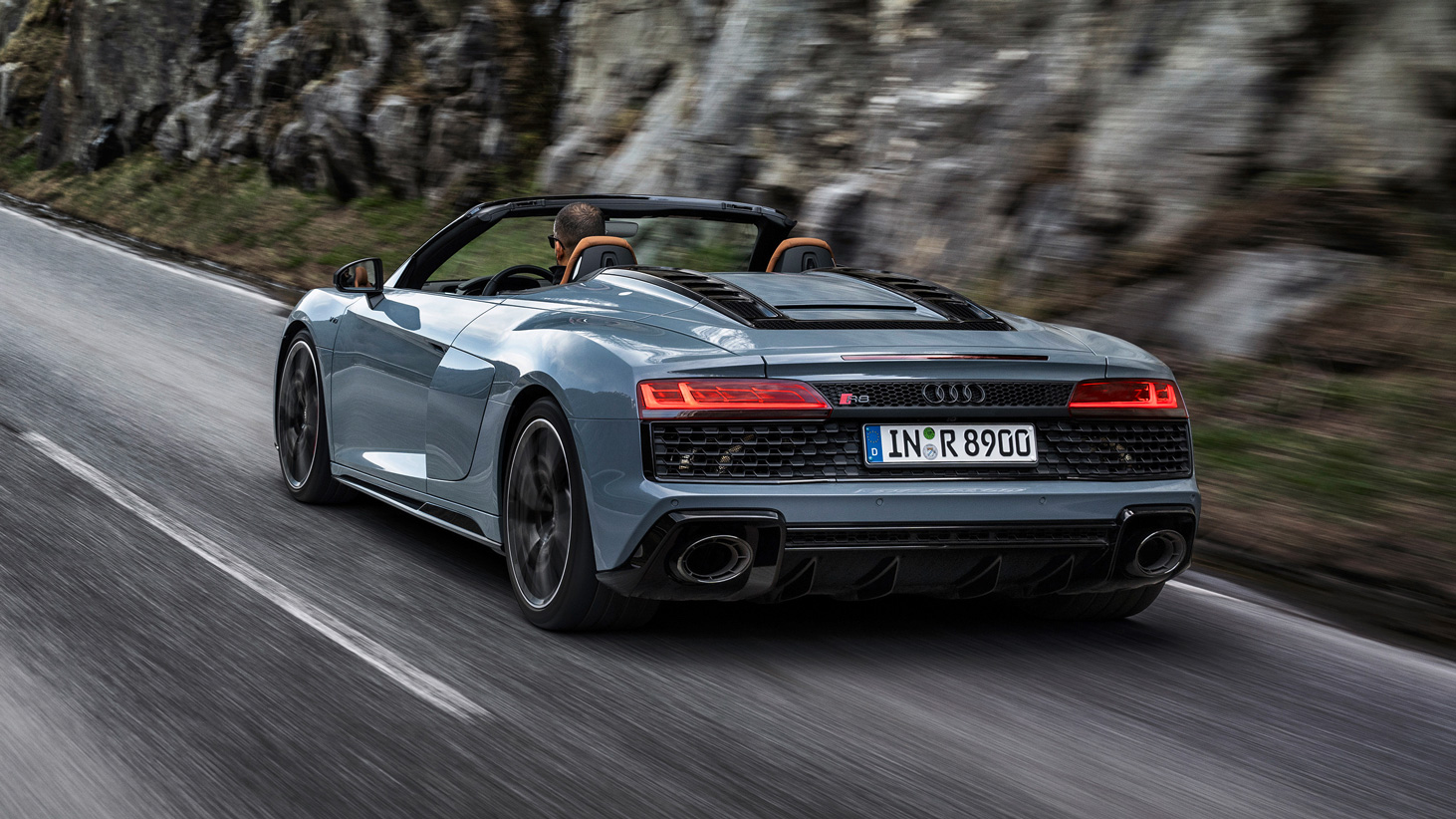 Audi R8 Spyder rear