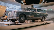 Mercedes Benz 300 measuring car