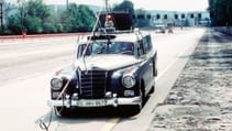 Mercedes Benz 300 measuring car