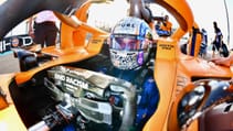 Lando Norris McLaren grid