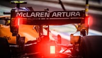 McLaren rear wing