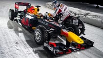 Red Bull ice driving