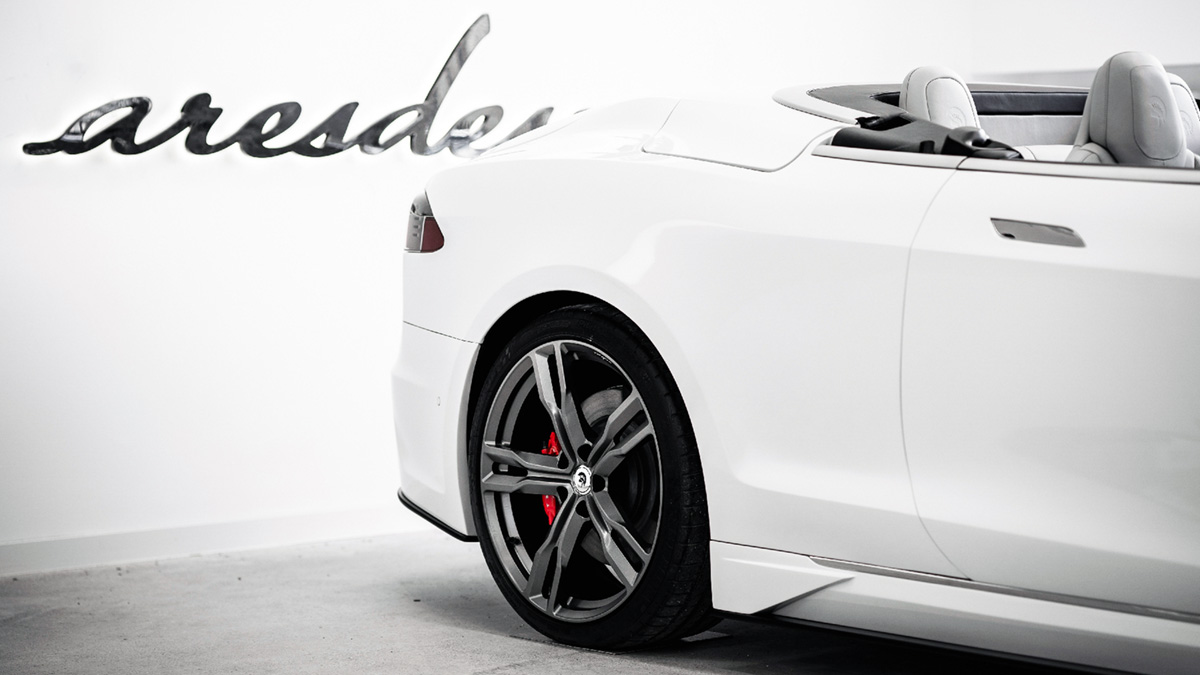 Ares Design Tesla Model S convertible rear end