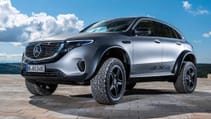 Mercedes-Benz EQC 4x4 Squared front three-quarters static