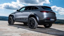 Mercedes-Benz EQC 4x4 Squared static rear three-quarters