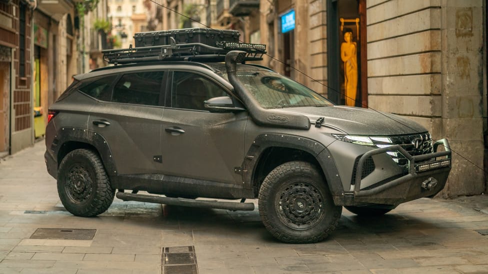 Hyundai Tucson Beast Uncharted movie 2022