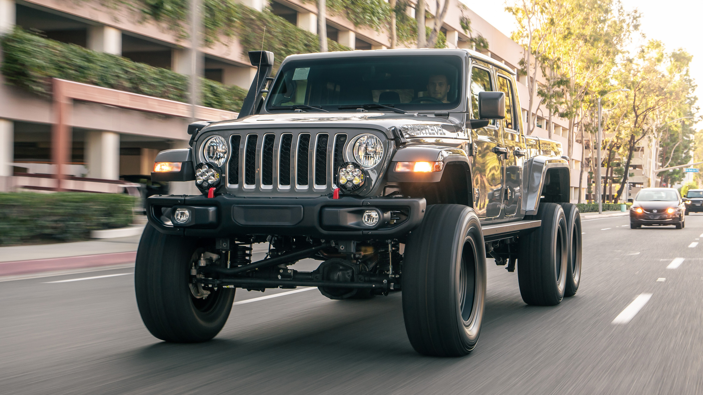 Next Level Jeep Gladiator 6x6 front