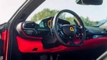 Ferrari 296 GTB steering wheel