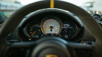 Porsche Cayman GT4 RS speedo