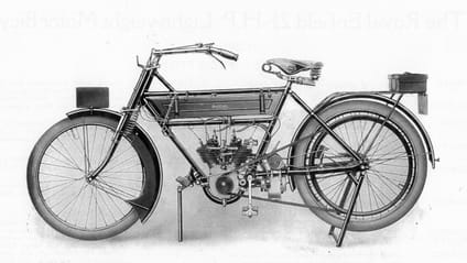 The first Royal Enfield “motorbike”