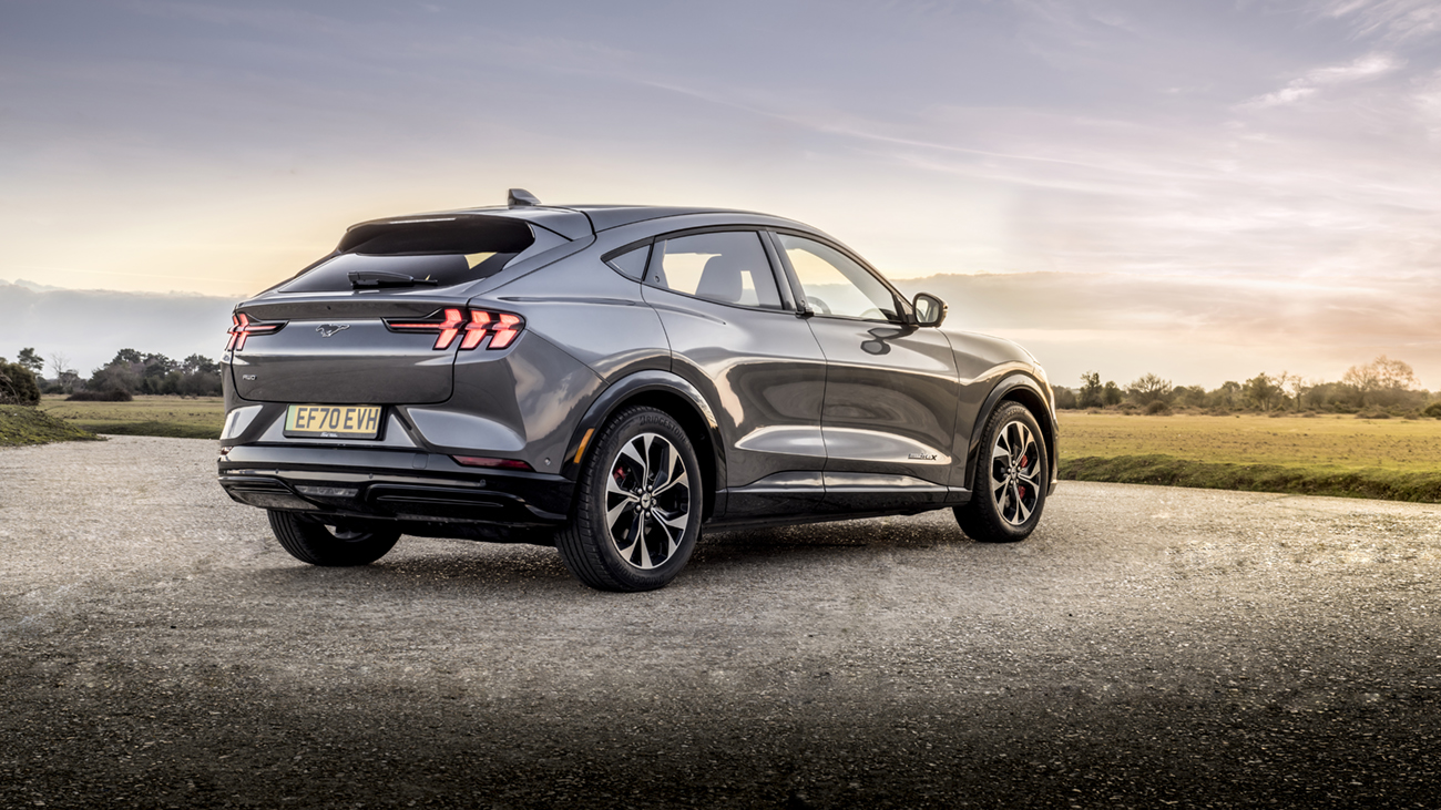 Ford Mustang Mach-E rear view static