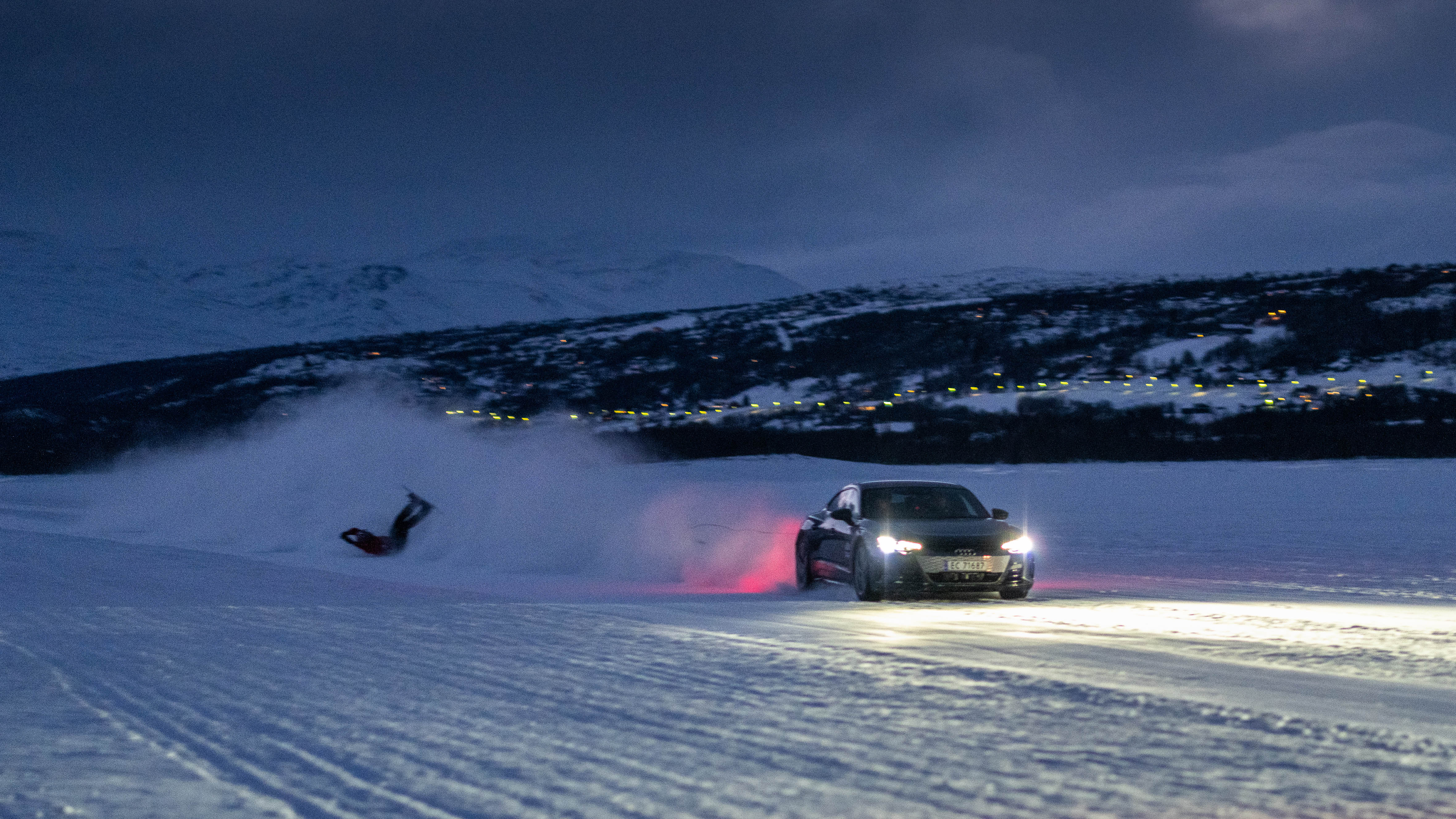 Snowboard Car world record