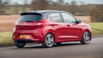 Hyundai i10 hatchback dynamic side