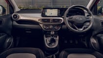 Hyundai i10 hatchback interior dashboard