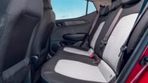 Hyundai i10 hatchback interior rear seats