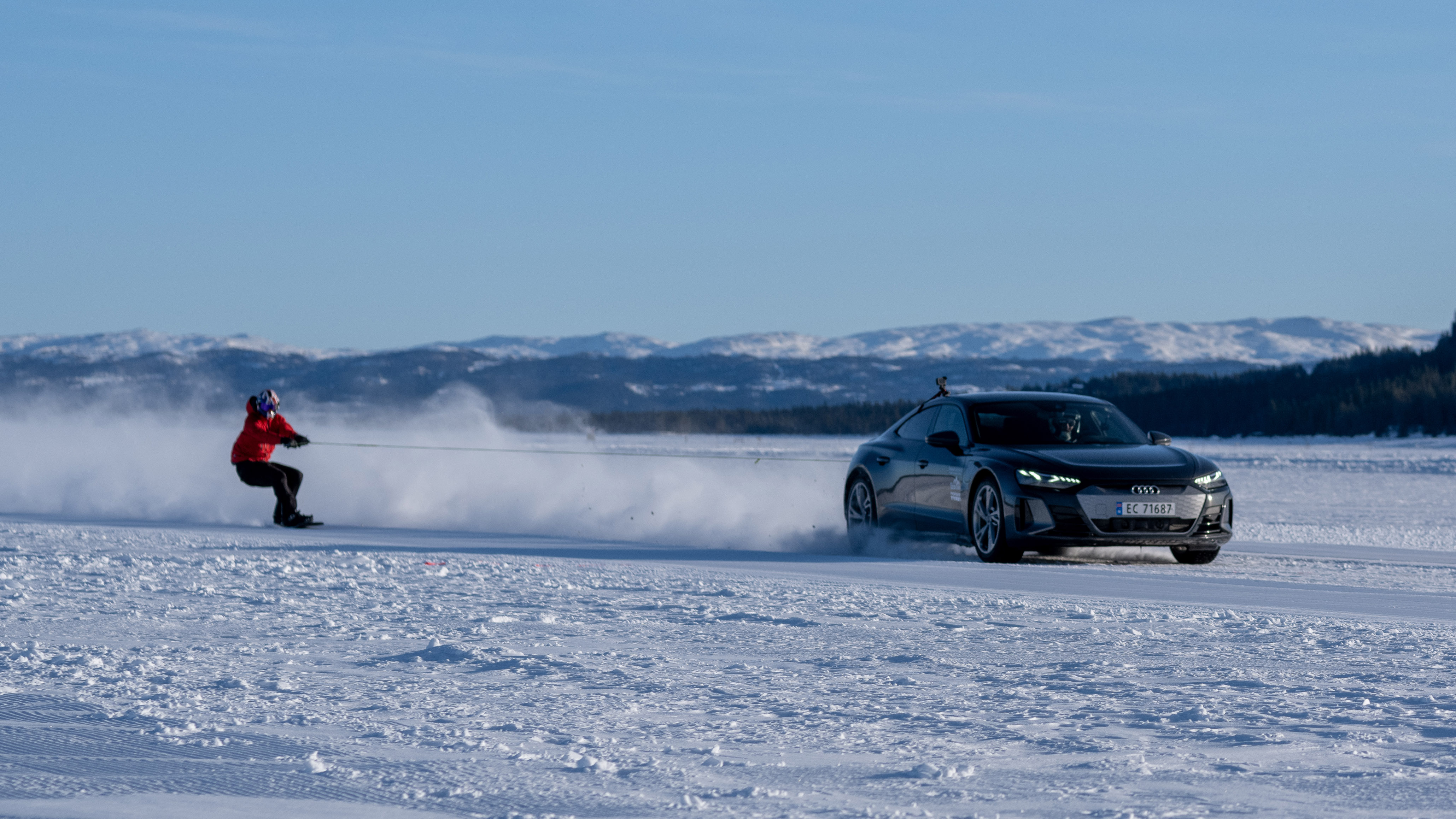 Snowboard Car world record