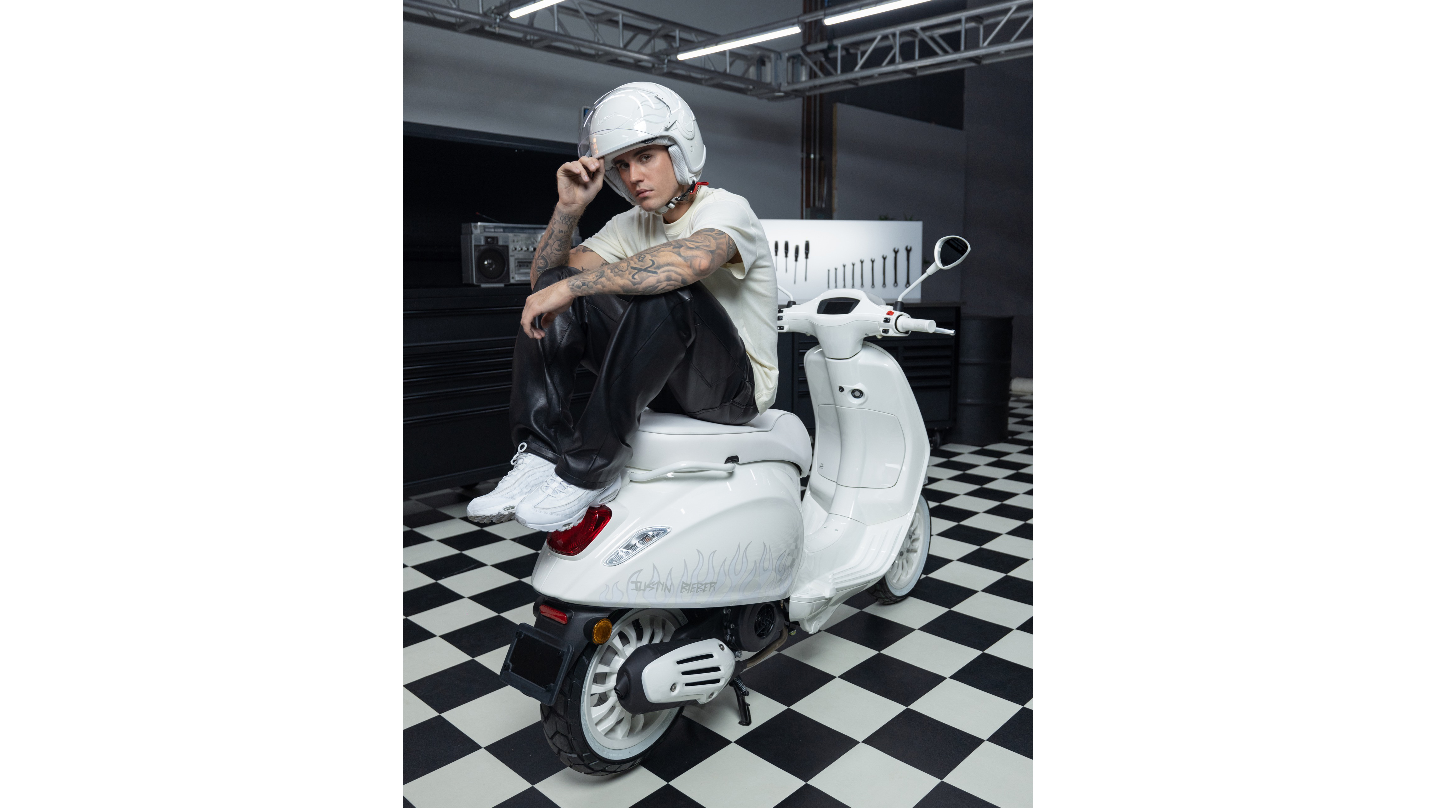 Justin Bieber Vespa Top Gear