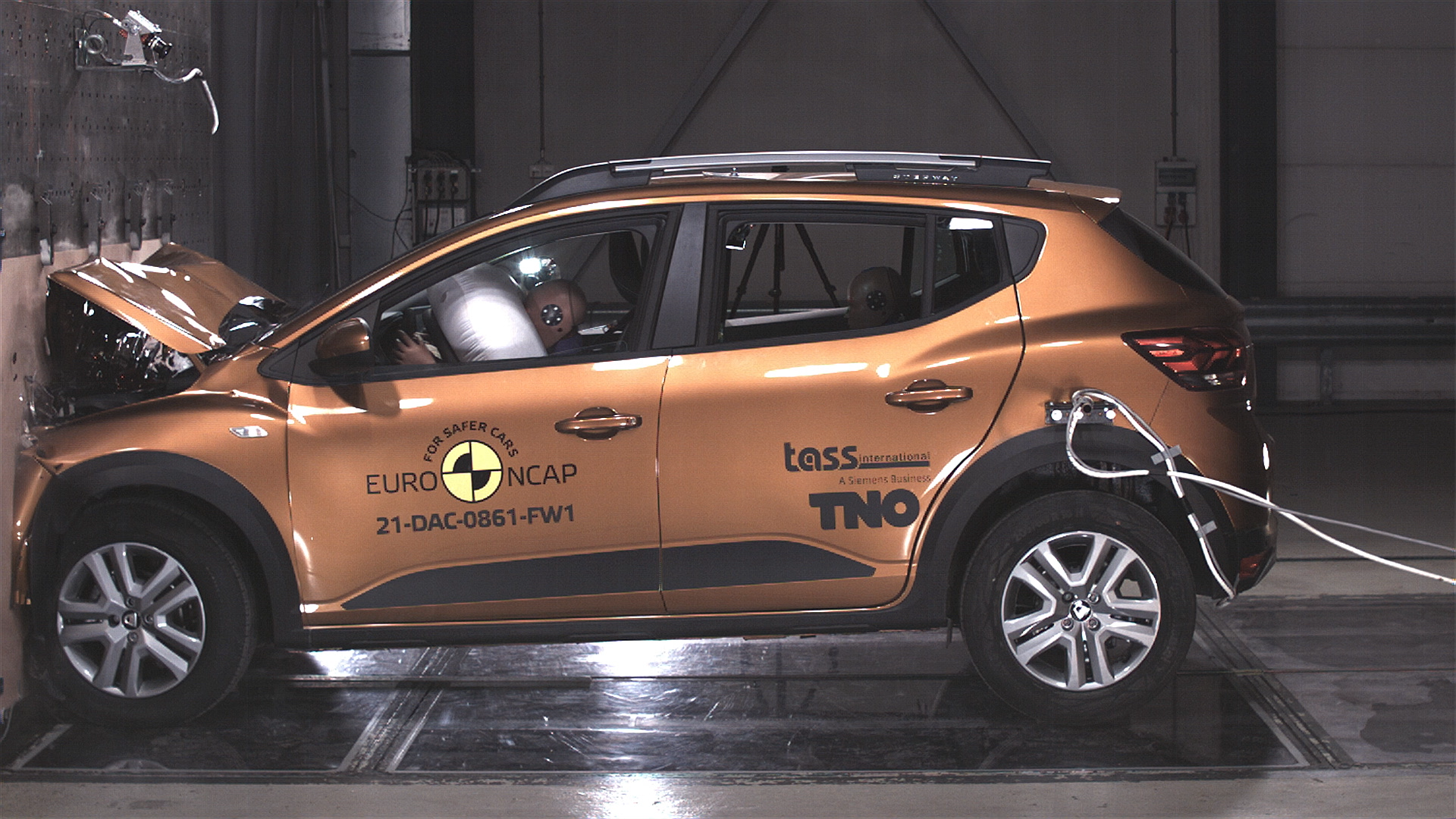 Dacia Jogger Euro NCAP crash test