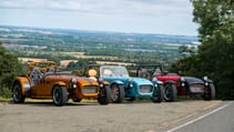 Caterham 170S line-up