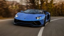 Lamborghini Aventador Ultimae cornering