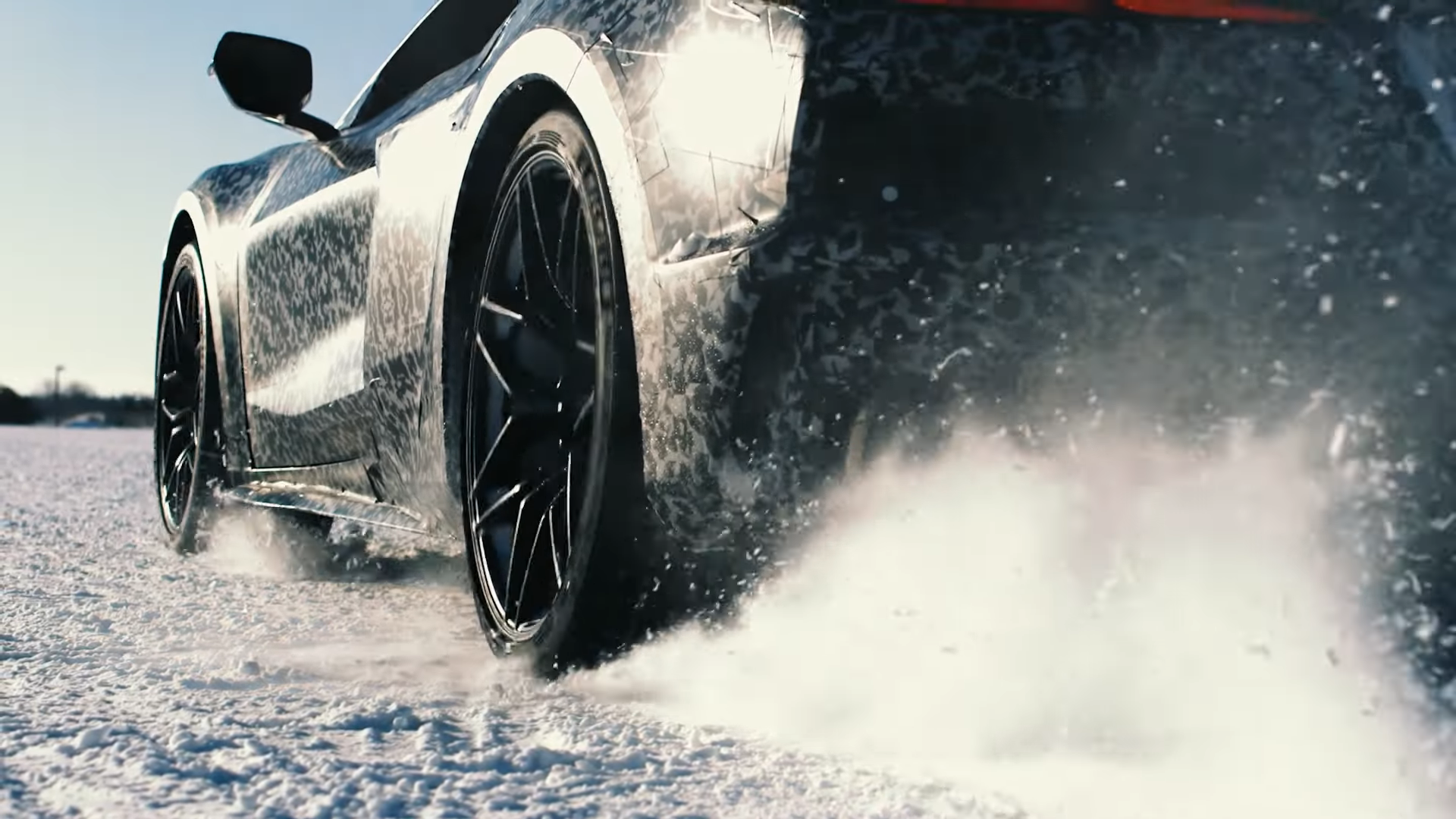 Chevrolet Corvette Stingray hybrid rear wheel