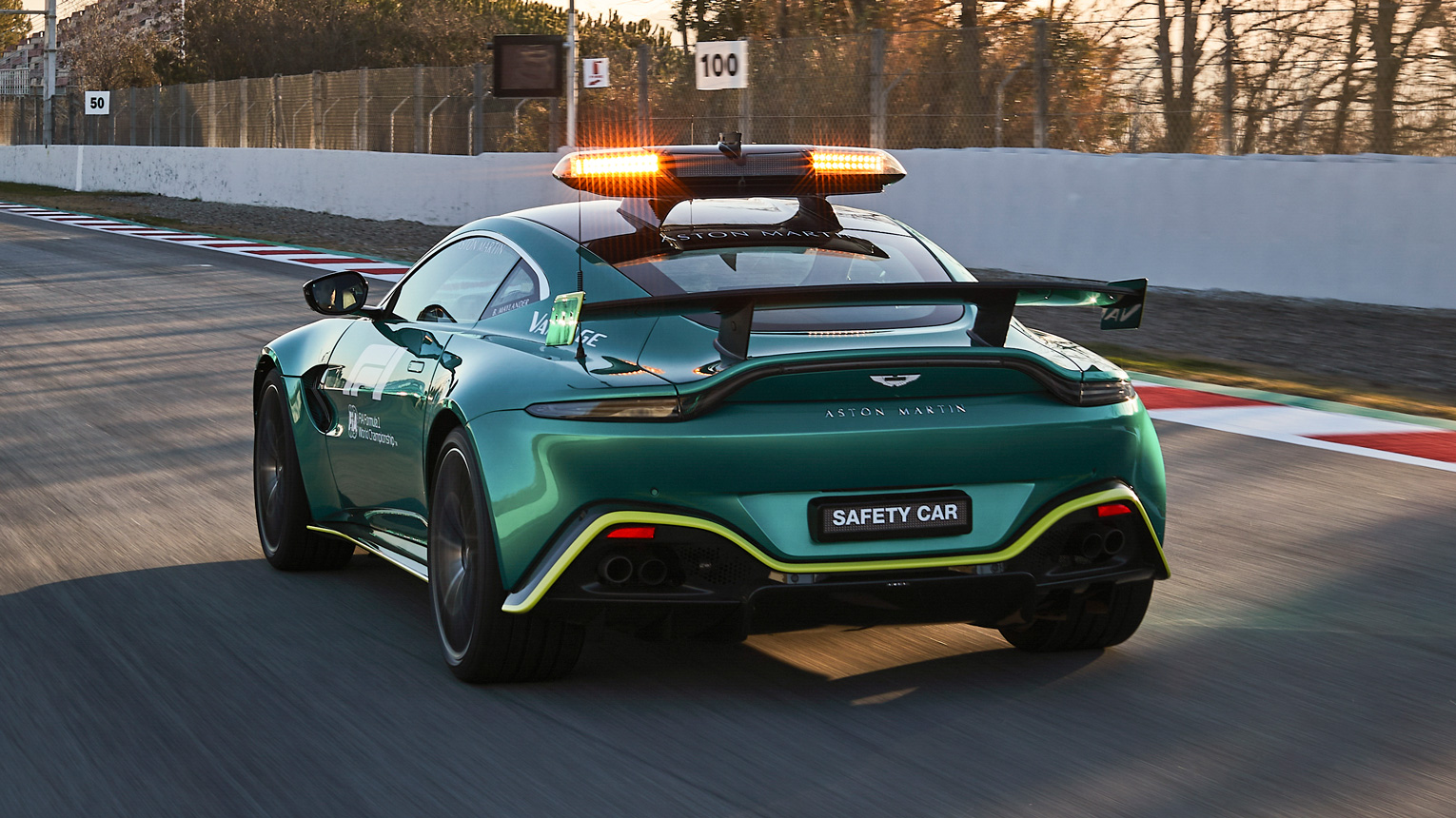 Aston Martin Safety Car rear