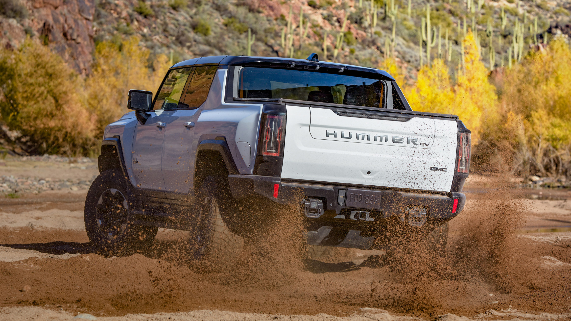 GMC Hummer EV rear