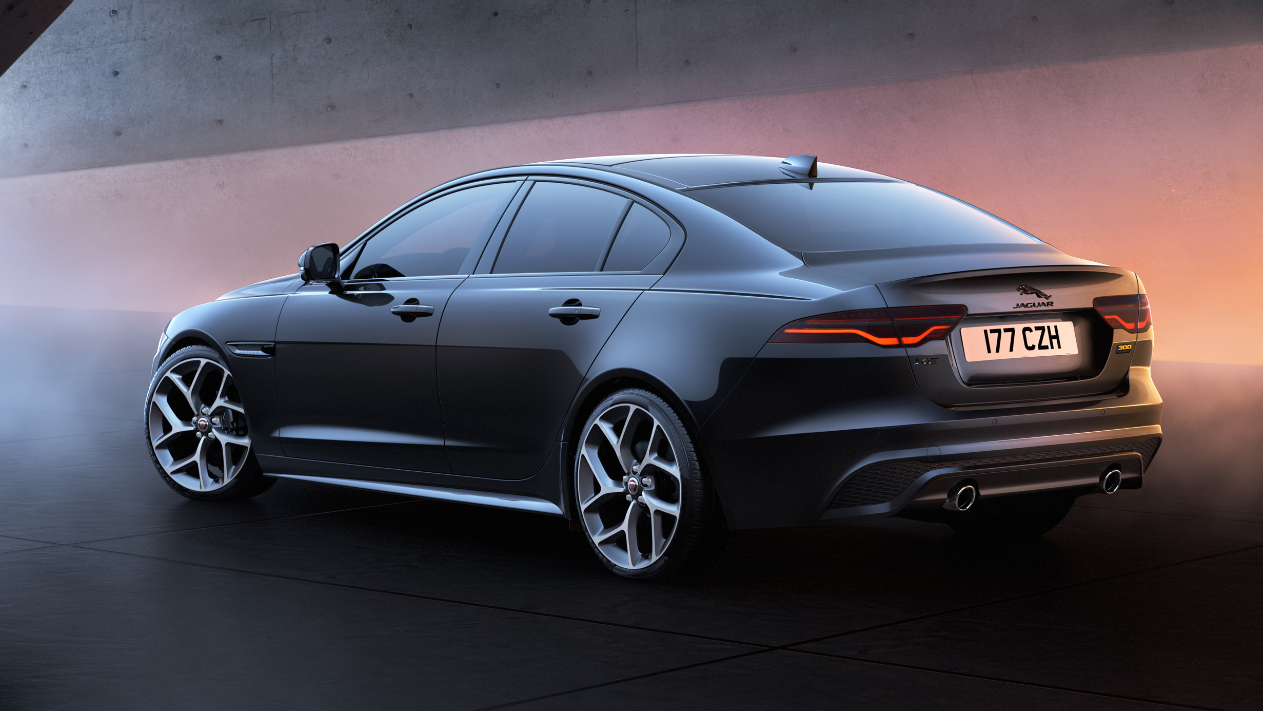 Jaguar XE and XF 300 Sport rear