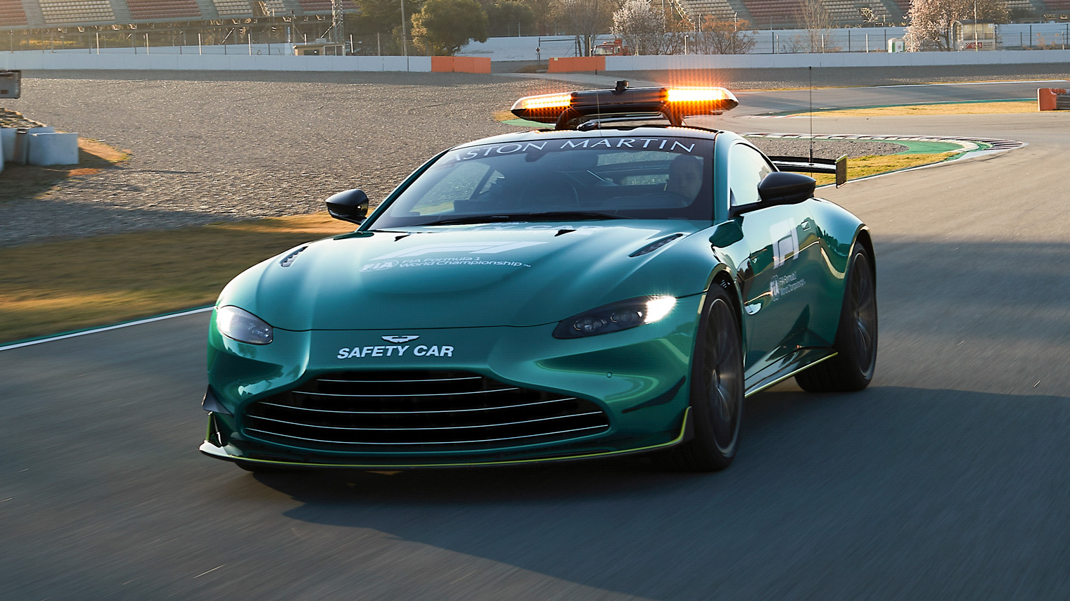 Aston Martin Safety Car front