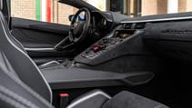 Lamborghini Aventador Ultimae seats