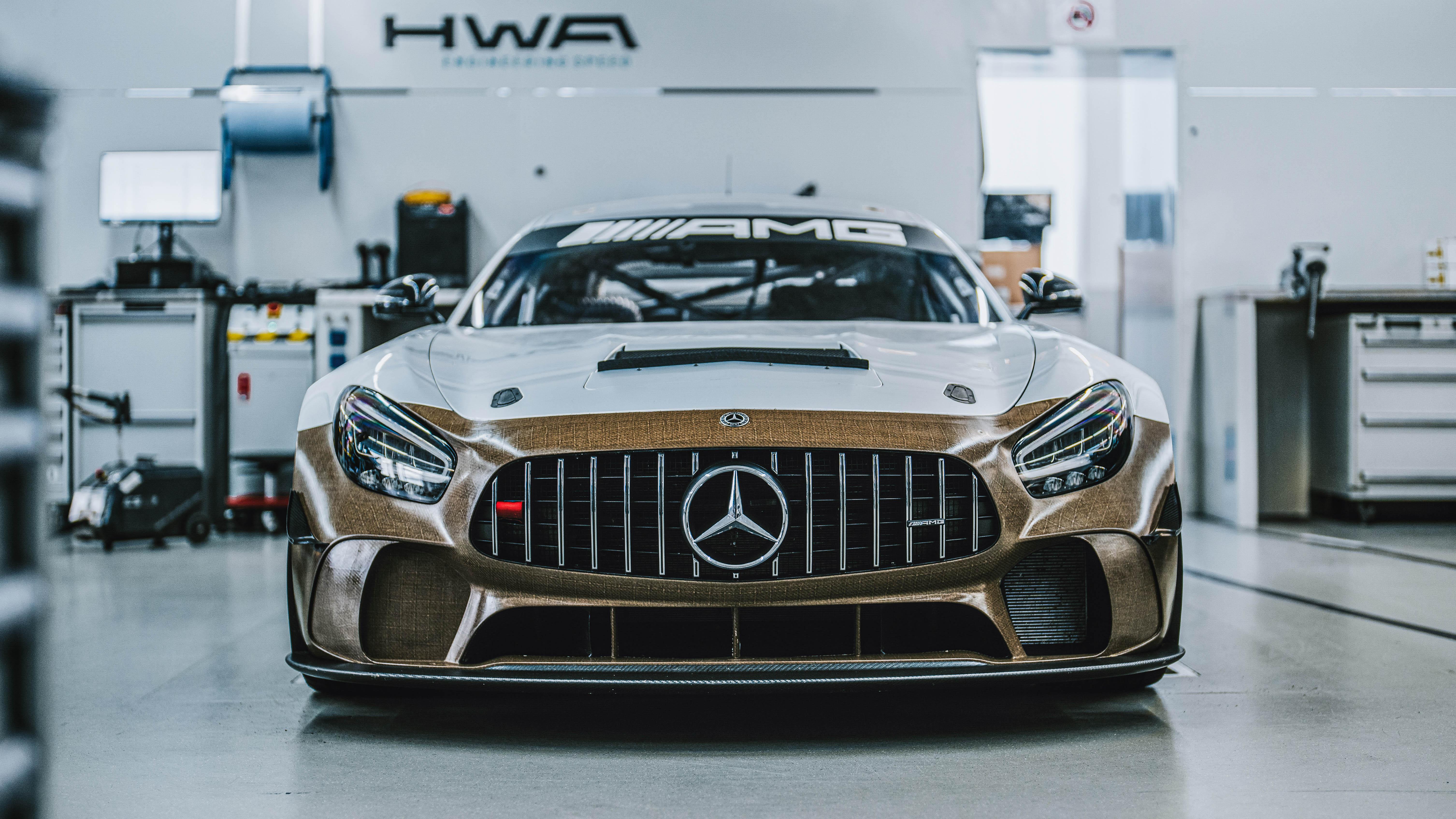 Mercedes-AMG GT4 eco bumpers Top Gear