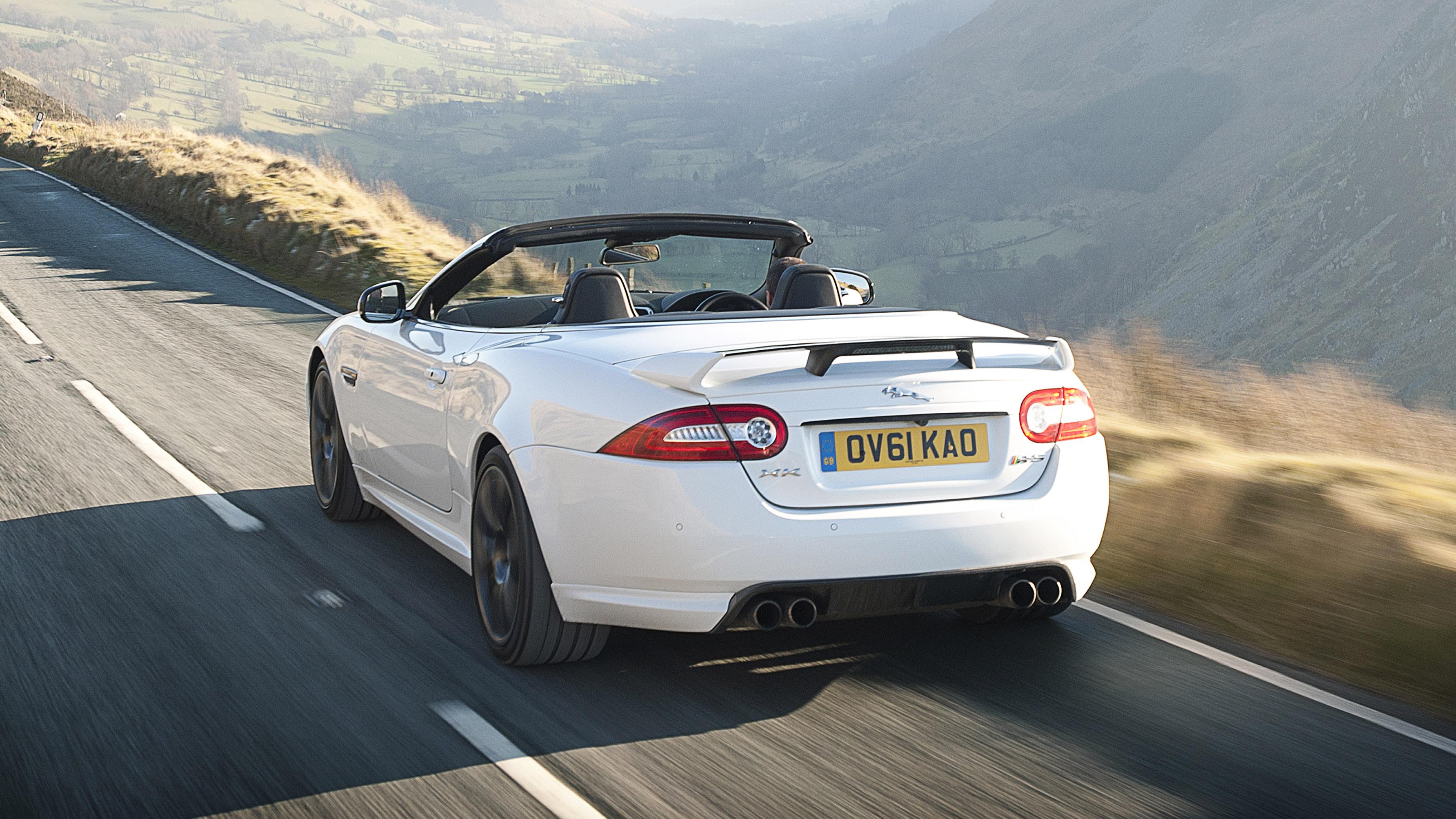 Jaguar XKR-S Convertible Top Gear