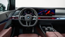 Top Gear BMW i7 inside