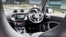 Smart EQ Fortwo interior dashboard