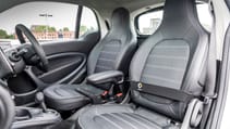 Smart EQ Fortwo interior seats