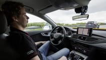 self driving audi