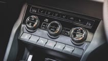 Skoda Karoq climate controls