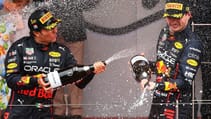 Sergio Perez Red Bull Monaco podium