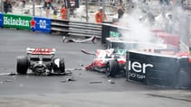 Monaco Grand Prix Schumacher crash